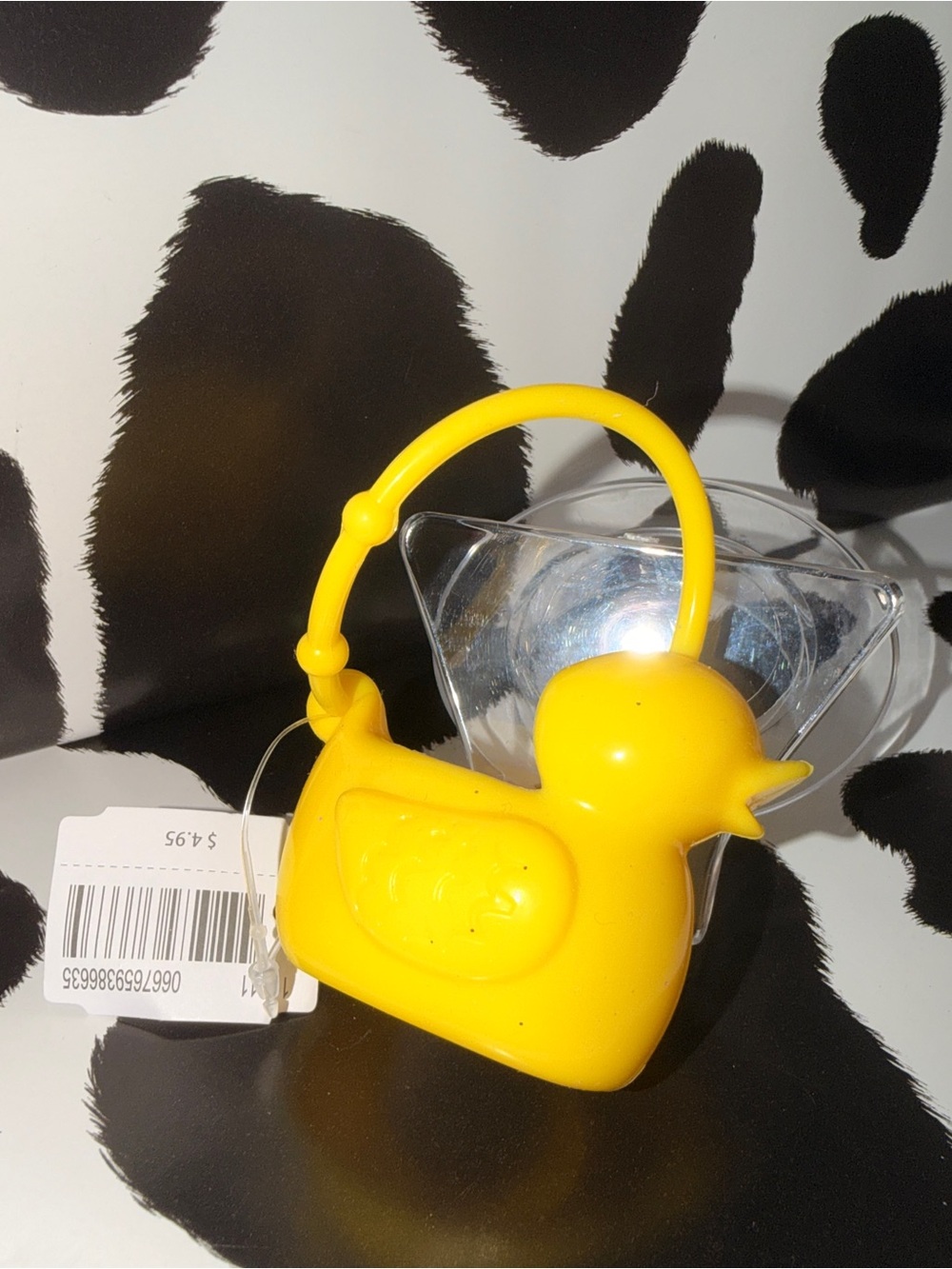 Bath & Body Works Yellow Duck Hand Sanitizer Holder